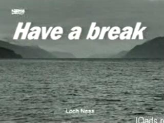 Vídeo 2. El anuncio del lago Ness en 1999, año de lanzamiento del Kit Kat ChunKy, ganó el León de Plata en el Festival de Cannes.